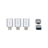 Picture of VisionTek 3PK USBC to USBA M/F Adapter