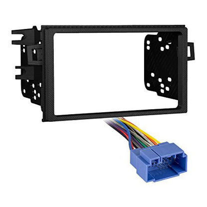 Picture of Metra 95-7895 Double DIN Stereo Dash Kit + Wire Harness for 1998-02 Honda Accord