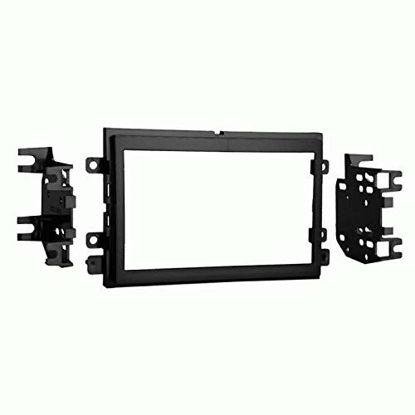 Picture of Carxtc Double Din Install Car Stereo Dash Kit for a Aftermarket Radio Fits 2013-2016 Ford F-250 F-350 F-450 F-550 XL W/O Cd Trim Bezel is Black