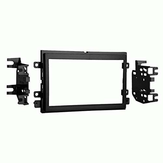 Picture of Carxtc Double Din Install Car Stereo Dash Kit for a Aftermarket Radio Fits 2013-2016 Ford F-250 F-350 F-450 F-550 XL W/O Cd Trim Bezel is Black