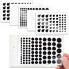 Picture of BLOCKED Webcam/Camera Vinyl Covers | 456 Low-Tack Restickable Webcam Stickers | Multi Finishes, Colors, & Sizes | 6-Pack Variety