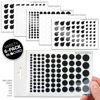 Picture of BLOCKED Webcam/Camera Vinyl Covers | 456 Low-Tack Restickable Webcam Stickers | Multi Finishes, Colors, & Sizes | 6-Pack Variety