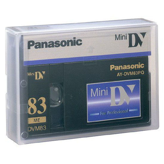 Picture of Panasonic AY-DVM83PQ Professional Mini DV Tape 83min (Single Tape)