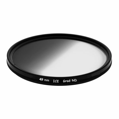 Picture of ICE 49mm GND8 Soft Grad ND8 Filter Neutral Density ND 3 Stop Optical Glass 49