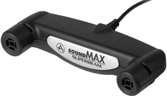 Picture of Andrea C1-1019800-1 Model ARRAY-2S SoundMAX Superbeam Array Microphone with 3.5 mm Connector, Two Unidirectional Microphones with Individual Channels to a Stereo Output