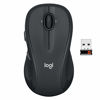 Picture of Logitech M510 Wireless Computer Mouse for PC with USB Unifying Receiver - Graphite (Renewed)
