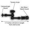 Picture of Fotodiox Pro LED Video Light 7.7 Inch Power Arm, with Variable Friction Adjustable Arm and Hot-Shoe Mount
