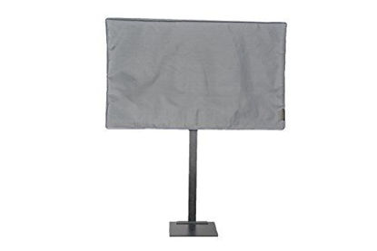 Picture of Hentex Cover Outdoor 46'' TV Cover, Premium Quality, Water Resistant, Breathable, Laminated, Advanced Functional Fabric, 3-way flap fitting on most TV mounts