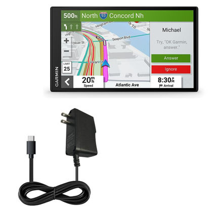 Picture of BoxWave Charger Compatible with Garmin DriveSmart 76 - Wall Charger Direct (5W), Wall Plug Charger