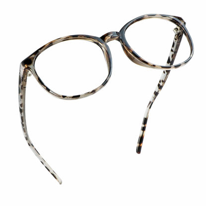 Picture of LifeArt Blue Light Blocking Glasses, Anti Eyestrain, Computer Reading Glasses, Gaming Glasses, TV Glasses for Women Men, Anti Glare (Leopard, 2.50 Magnification)
