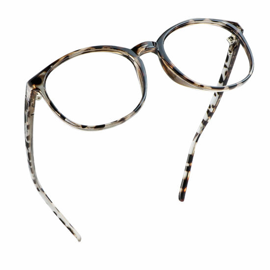 Picture of LifeArt Blue Light Blocking Glasses, Anti Eyestrain, Computer Reading Glasses, Gaming Glasses, TV Glasses for Women Men, Anti Glare (Leopard, 2.50 Magnification)