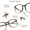 Picture of LifeArt Blue Light Blocking Glasses, Anti Eyestrain, Computer Reading Glasses, Gaming Glasses, TV Glasses for Women Men, Anti Glare (Leopard, 2.50 Magnification)