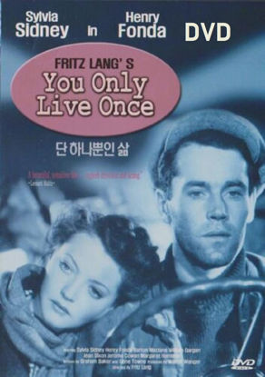 Picture of You Only Live Once (1937) DVD
