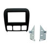 Picture of Scosche MZ2354DDB Compatible with 1998-05 Mercedes Benz S Class ISO Double DIN Dash Kit; Soft Touch Black