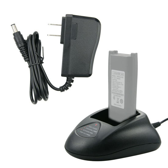 Picture of CH10L07 BL1703 BL-2102 BL1801 NI-MH Li-ion Battery Desktop Charger for Hytera HYT TC-700 TC-780 TC-700U TC-780M Two Way Radio DC Adapter Charging Station