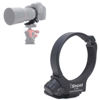 Picture of iShoot Tripod Mount Ring, 68mm All-Metal Lens Collar Stand Compatible with Canon EF 100mm f/2.8L Macro is USM Lens, Built-in Arca-Swiss Quick Release Plate, Replace Tripod Mount Ring D