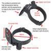 Picture of iShoot Tripod Mount Ring, 68mm All-Metal Lens Collar Stand Compatible with Canon EF 100mm f/2.8L Macro is USM Lens, Built-in Arca-Swiss Quick Release Plate, Replace Tripod Mount Ring D