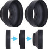 Picture of Lens Shade for Sony Cyber-Shot DSC-RX10 IV (Rubber Collapsible Design) (72mm)