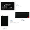 Picture of Mighty Max Battery 12V 7Ah Compatible Battery for APC Back UPS XS 900 900VA BX900R