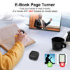 Picture of Remote Scrolling Ring for TikTok & Kindle App, Page Turner for Ebook Reading, Bluetooth Camera Shutter Video Recording Control for iPad iPhone iOS Android - Black (Not for Kindle Devices)
