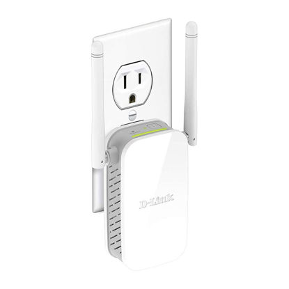 Picture of D-Link N300 Mesh Wi-Fi Range Extender- Cover up to 850 sq. ft. - Mesh, Booster, Repeater, Access Point, Extend Wi-Fi in Your Home, Ethernet Port, Easy App Setup, (DAP-1325-US)