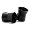 Picture of Knox Gear Soft Black Brushes for Vinyl Record Cleaner, for cleaning record, LP, disc, keeps vinyls clean and dust-free, includes extra brush, originally part of Knox Gear Vinyl Record Cleaner Kit