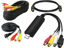 Picture of Tech Collector AV to USB Adapter for VHS to DVD, VCR to Digital Converter Bundle w/AV Cables