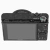 Picture of Kiorafoto Anti-Scratch Camera Body Cover Sticker Protector for Sony RX100 Mark VII RX100M7 Only, Camera Protection Decorative Stickers, Anti-Slide Grip Holder Skin Guard Shield - Shadow Black