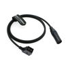 Picture of Alvin's Cables XLR 4 Pin Male to D-tap Female Power Cable Conversion Cable for Gold Mount V-Mount Battery 1M/39.4inches
