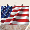 Picture of Haoyiyi 7x5ft American Flag Backdrop US Flag Independence Day 4th of July Photography Background Patriotic Party National Labour Veterans Day Celebration Boy Adult Portrait Photo Video Studio Props