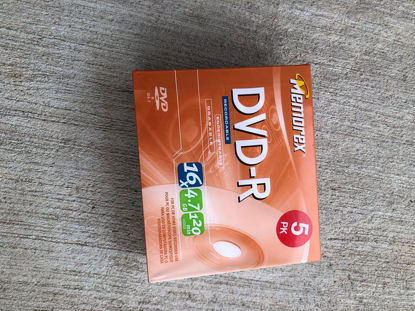 Picture of Memorex 5PK DVD-R 16X 4.7GB (32025633)