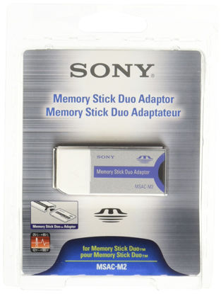 Picture of Sony Media Memory Stick Duo Replacement Adaptor (MSAC-M2)