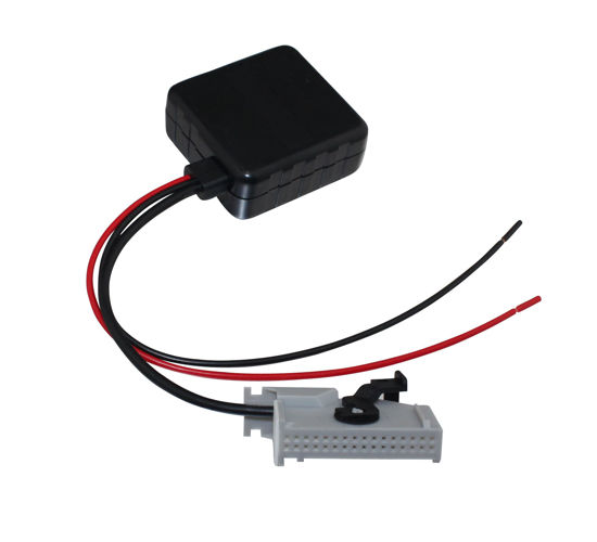 Picture of Bluetooth Aux Input Adaptor 32-Pin Compatible with RNS-E Navigation Filter for A3 A4 A6 A8 R8 TT for iPod iPad iPhone 5 6 7 8 X Xs Max XR 11 12 13 Pro Max Samsung Huawei Xiaomi Sony