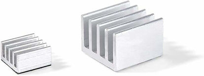 Picture of LoveRPi 10-Pack Performance Heatsink Set for Raspberry Pi 3 Model B+ (20 Heatsinks)