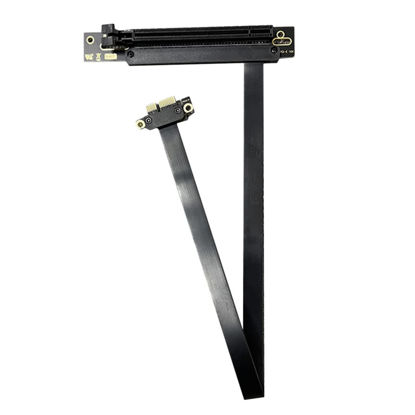 Picture of SOLUSTRE 16x extension cable PCI-E Mining Extender PCI-E Mining Riser PCIE 1x to 16x Extender PCI-E 1x to 16x Riser gpu extension cable PCIe Ribbon PCIe Riser copper computer Accessories