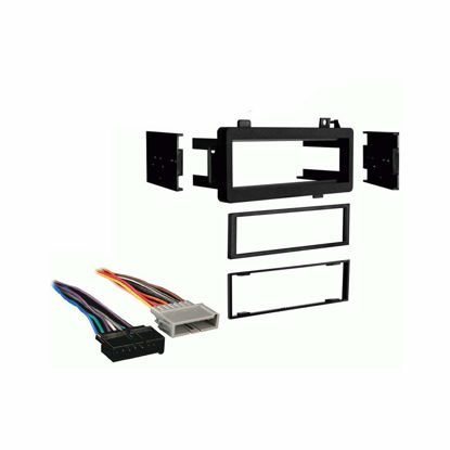 Picture of Harmony Audio Compatible with Dodge Dakota 1987 2000 Single DIN Stereo Harness Radio Install Dash Kit Package