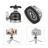 Picture of Andoer Panoramic Tripod Head Mount Adapter 1/4 Inch Screw Connector Mini Ball Head Aluminium Alloy CNC Machining 5kg/11lbs Load Capacity