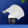 Picture of Veemoon Outdoor Camera Cover Plastic Camera Shield Monitor Rain Cover White Plastic Security Camera Cover Outdoor Camera Protective Roof Sun Shade Cover