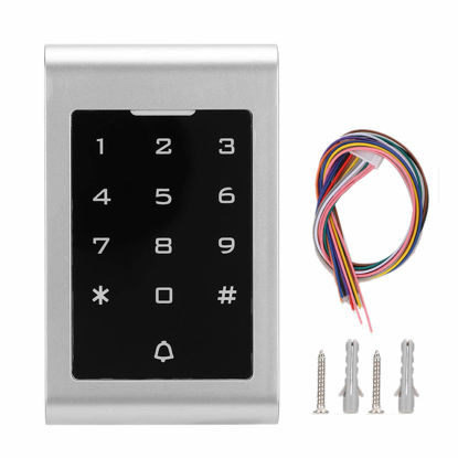 Picture of 01 Door Reader, Electronic Card Password Access Controller, with Luminous Keypad for Office Hotel Home High-end Club