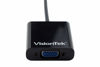 Picture of VisionTek USB C 3.1 to VGA Adapter, Male to Female, for iPad Pro, MacBook Pro, Chromebook, Lenovo, Dell, HP, Desktop Graphics and More (900818)