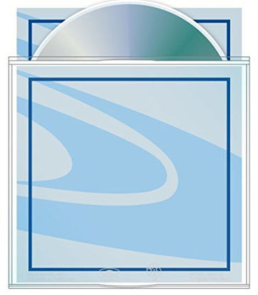 Picture of Vinyl Archival CD/DVD Sleeve with Safety-Sleeve Box of 50
