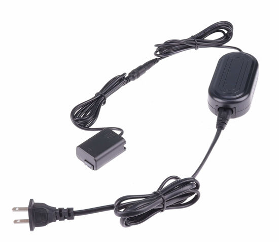 Picture of Fotga AC-PW20 AC Power Adapter + NP-FW50 DC Coupler Dummy Battery Kit for Sony SLT-A33 A55 A7 A7R A7S II A6000 A6100 A6300 A6400 A6500 Mirrorless Camera DSC-RX10 II III IV ZV-E10 Vlog Camera