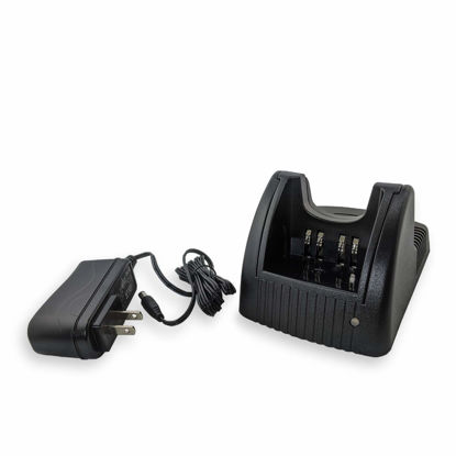 Picture of Rapid Battery Charger for KSC-24 Kenwood Two-Way Radio Batteries KNB-14, KNB-15, TK-272G, TK-388, TK-2100, TK-3107