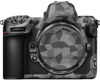 Picture of Kiorafoto Anti-Scratch Anti-Wear Camera Skin Cover Protector Film for Nikon Z 8 Z8 FX-Format Mirrorless Camera Body Protective Decoration Sticker - Light Gray Geometric