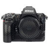 Picture of Anti-Scratch Anti-Wear Camera Skin Cover Protector Film for Nikon Z 8 Z8 FX-Format Mirrorless Camera Body Protective Decoration Sticker - Carbon Fiber Black