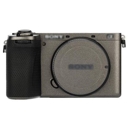 Picture of Kiorafoto A6700 Camera Body Skin, Anti-Scratch Anti-Wear Camera Body Skin Cover Protector Film for Sony Alpha A6700 Camera Protective Decoration Sticker - Dark Golden Gray