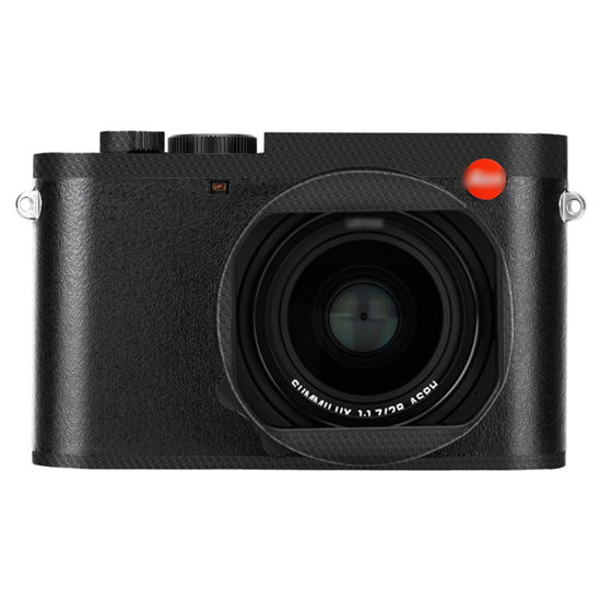 Picture of Q3 Camera Body Skin, Anti-Scratch Anti-Wear Camera Body Skin Cover Protector Film for Leica Q3 Digital Camera Protective Decoration Sticker - Matrix Black