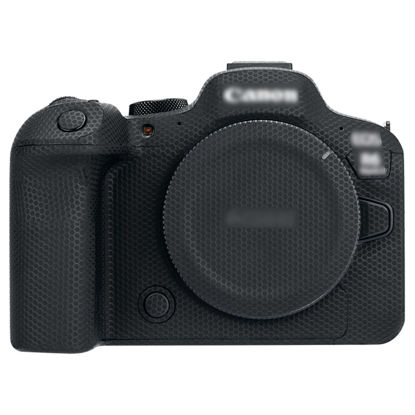 Picture of Kiorafoto EOS R6 Mark II Skin，Anti-Scratch Anti-Wear Camera Cover Protector Sticker for Canon EOS R6 Mark II Camera Body Protective Film Protection - Matrix Black