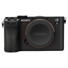 Picture of A7CII A7CR Camera Body Skin, Anti-Scratch Anti-Wear Camera Body Skin Cover Protector Film for Sony Alpha A7CII A7CR Camera Protective Decoration Sticker - Black