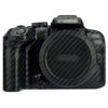 Picture of EOS R10 Skin，Anti-Scratch Anti-Wear Camera Cover Protector Sticker for Canon EOS R10 Camera Body Protective Film Protection - Carbon Fiber Black